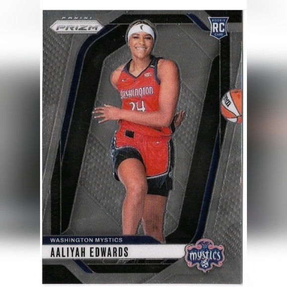 Panini Other - Aaliyah Edwards🏀 WNBA Basketball Trading Card 🔥 Washington Mystics